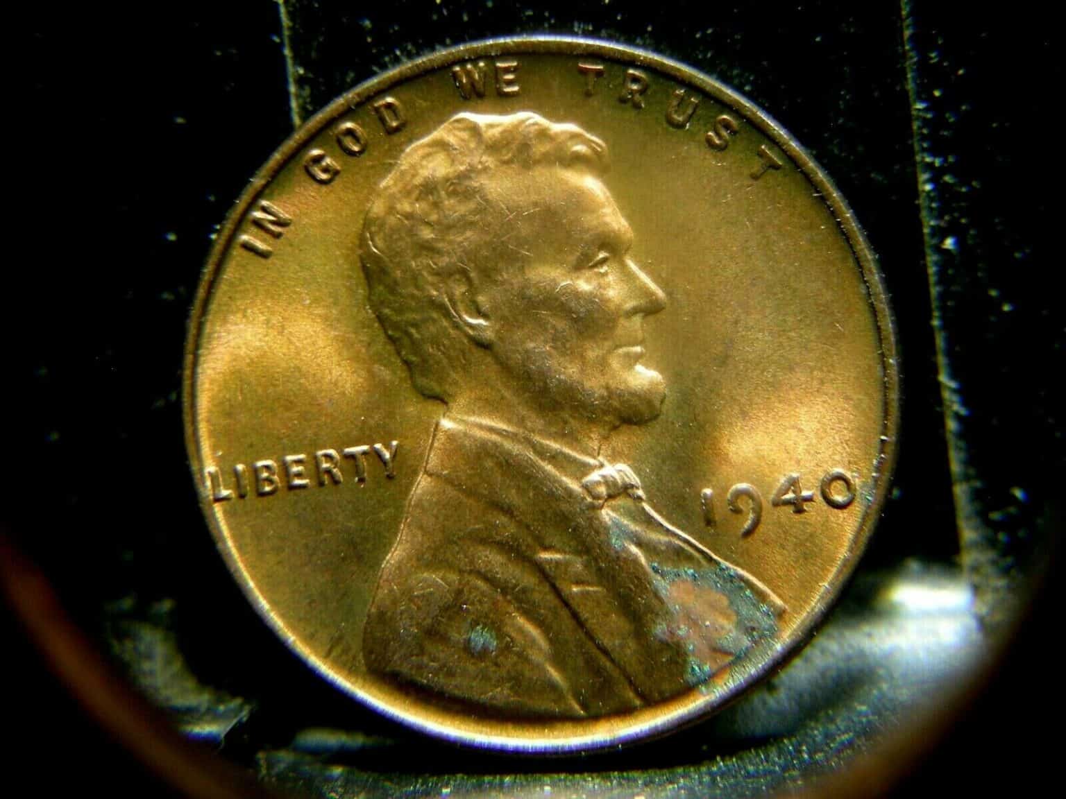 1940 wheat penny error list value