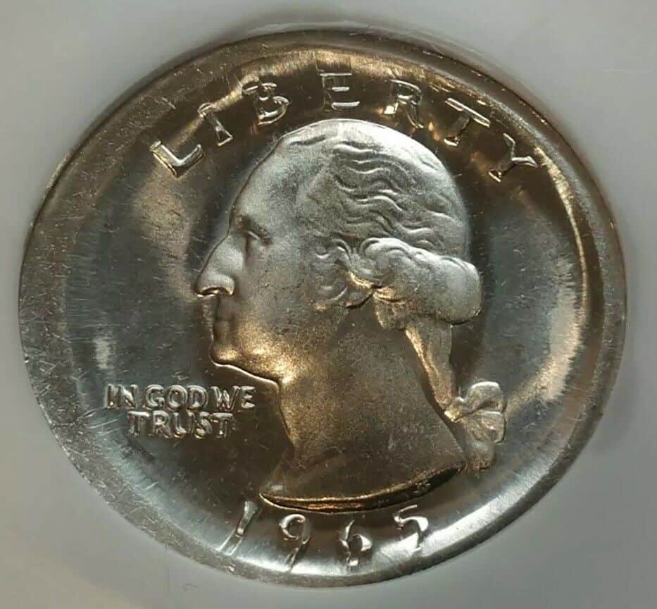 1965 Quarter Broad Strike Error