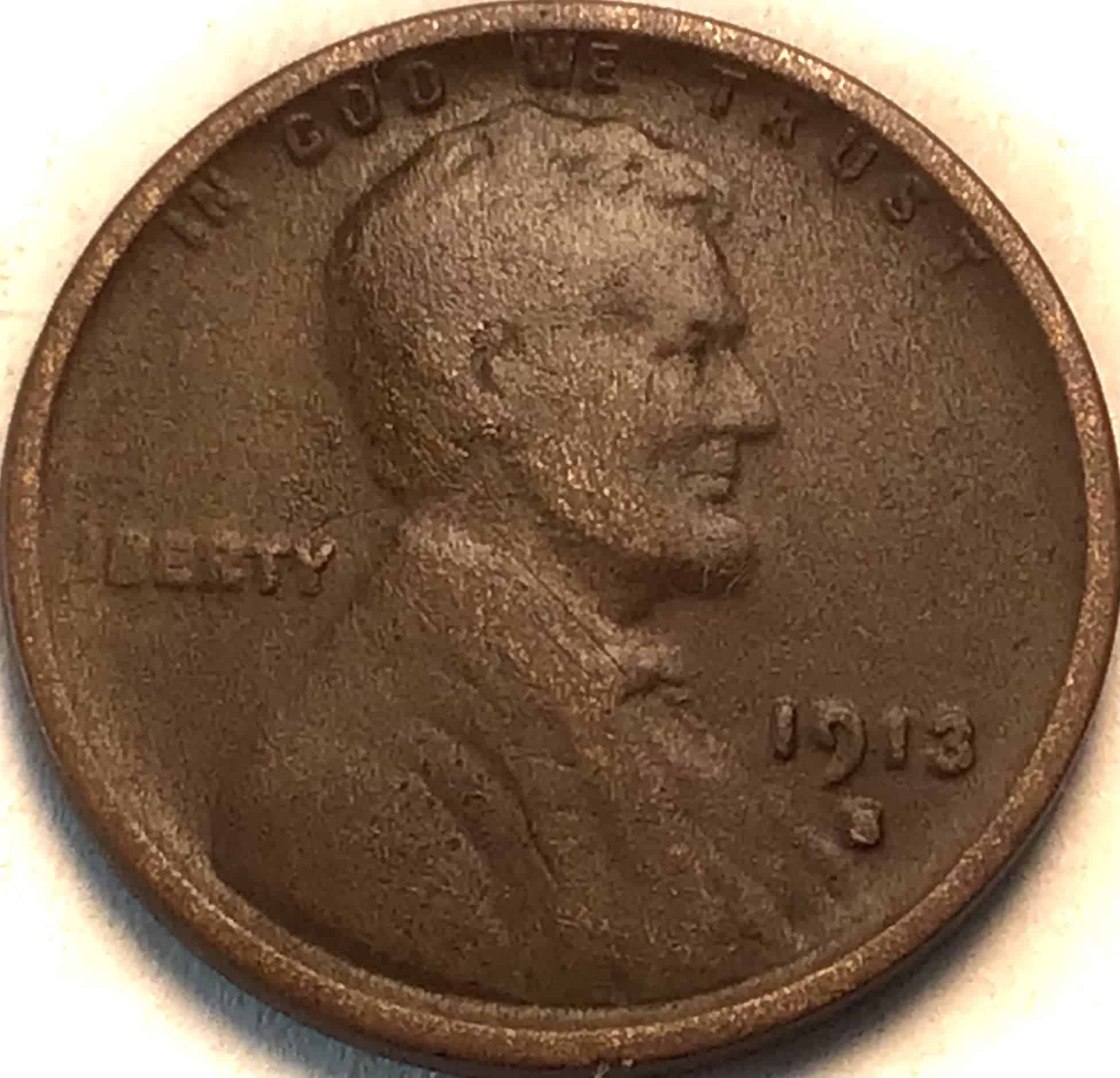 1913 Penny Error List & Value