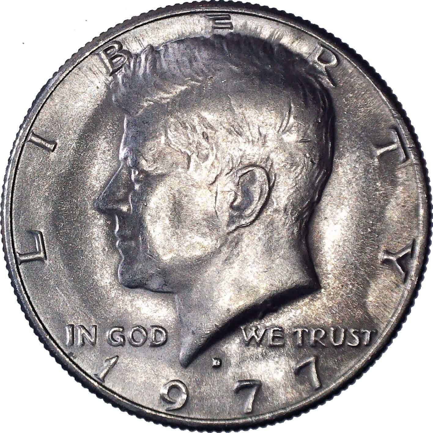 1977 Kennedy Half Error List & Dollar