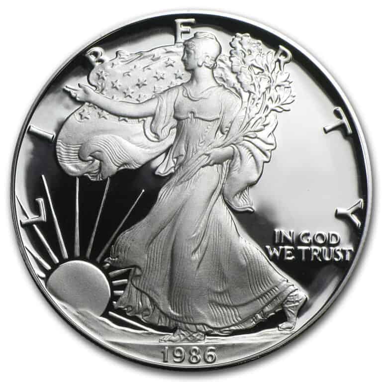 1986 Silver Dollar Error List & Value