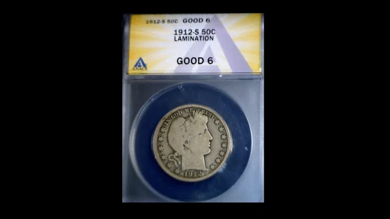 1912 Half Dollar Errors — error coin photographs