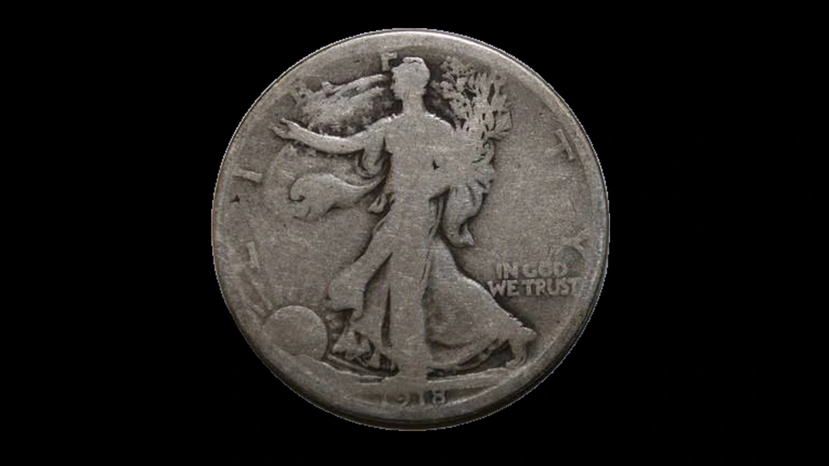 1918 Half Dollar Errors — error coin photographs
