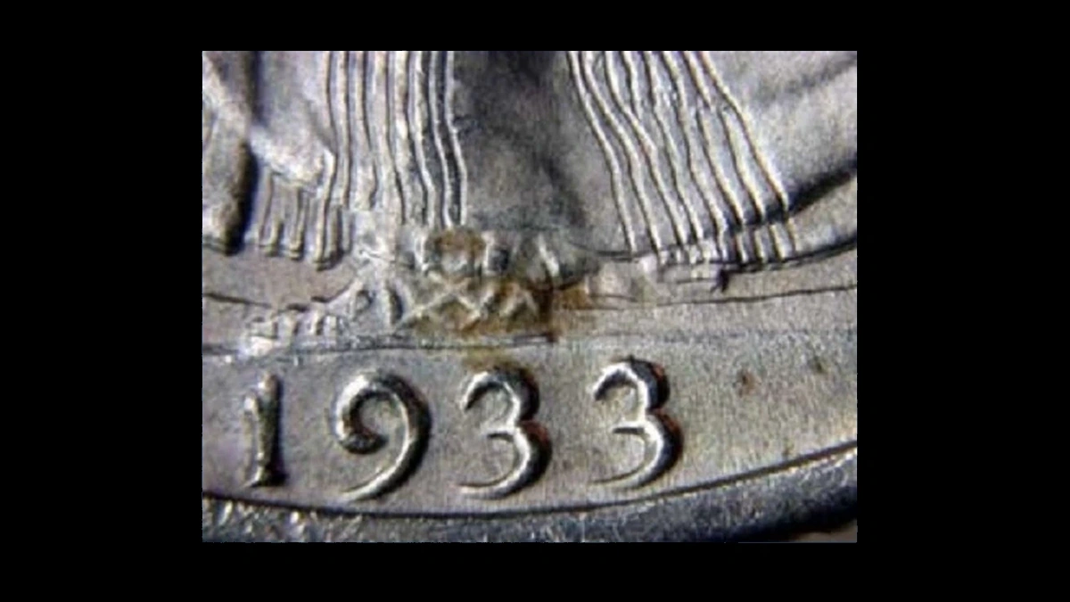1933 Half Dollar Errors — error coin photographs