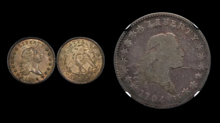 1794 Half Dollar Errors — error coin photographs