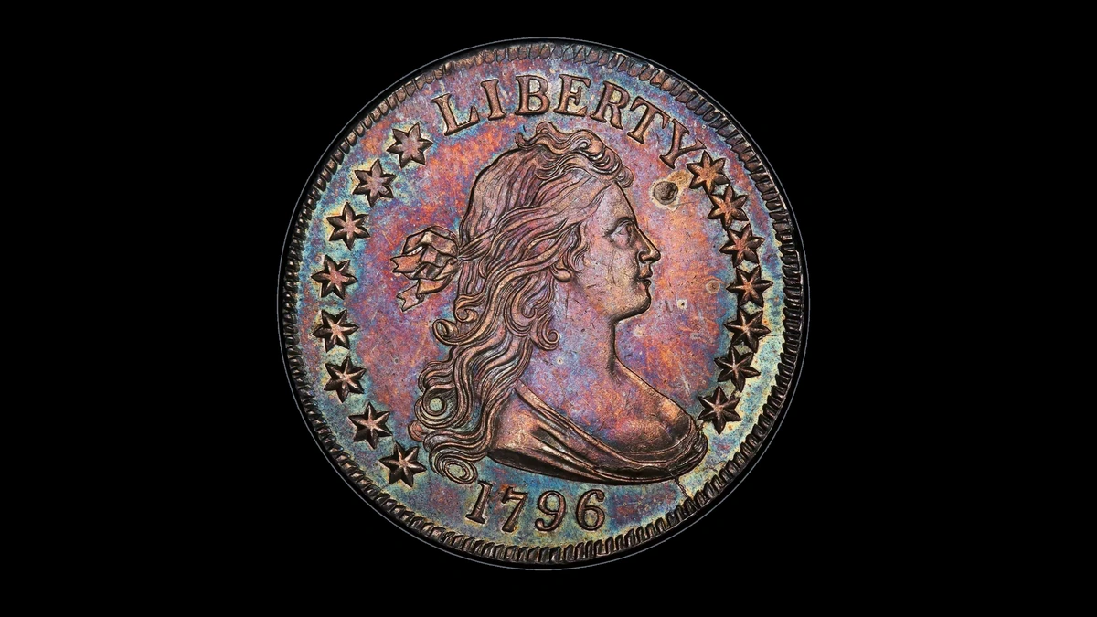 1796 Half Dollar Errors — error coin photographs