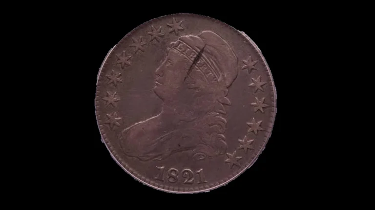 1821 Half Dollar Errors — error coin photographs