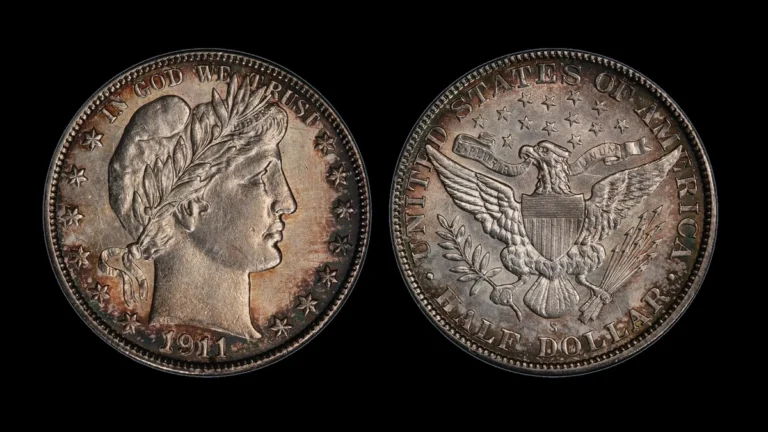 1911 Half Dollar Errors — error coin photographs