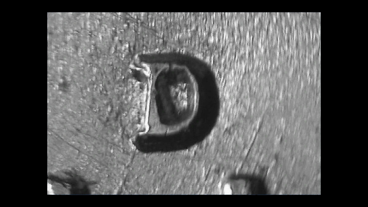 1949 Franklin Half Dollar: Repunched Mintmark