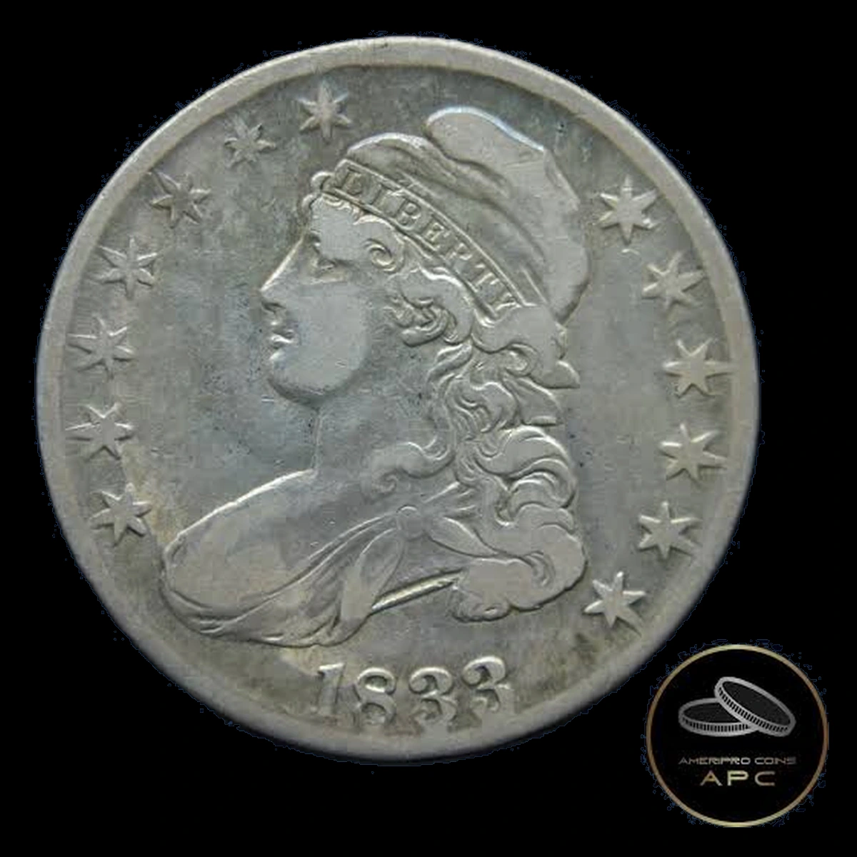 1833 Capped Bust Half Dollar: Die Clash