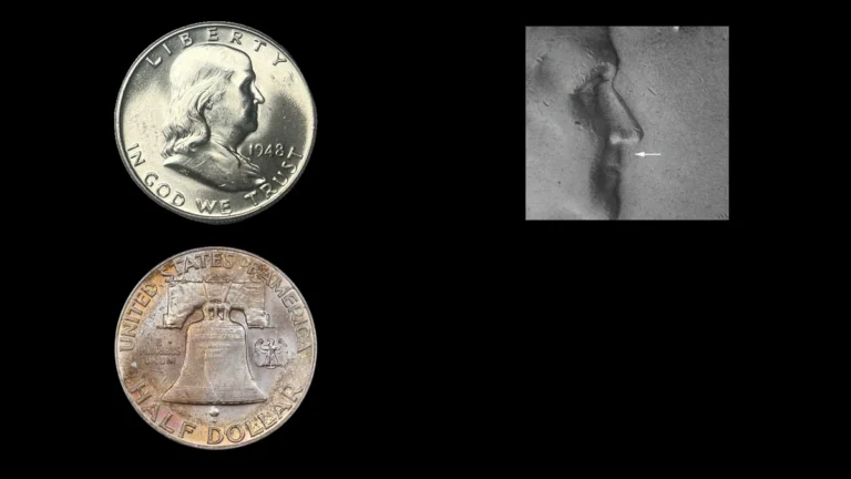 1948 Half Dollar Errors — error coin photographs