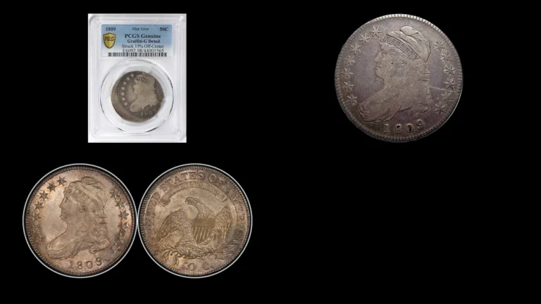 1809 Half Dollar Errors — error coin photographs