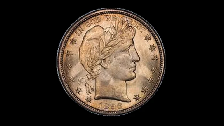 1898 Half Dollar Errors — error coin photographs