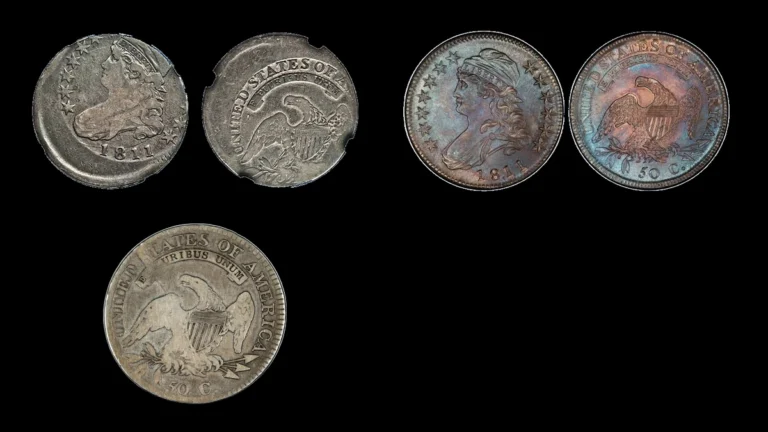 1811 Half Dollar Errors — error coin photographs