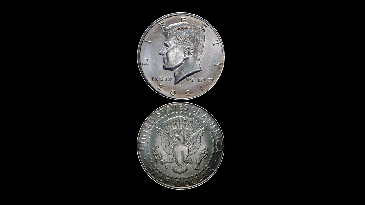 2001 Half Dollar Errors — error coin photographs