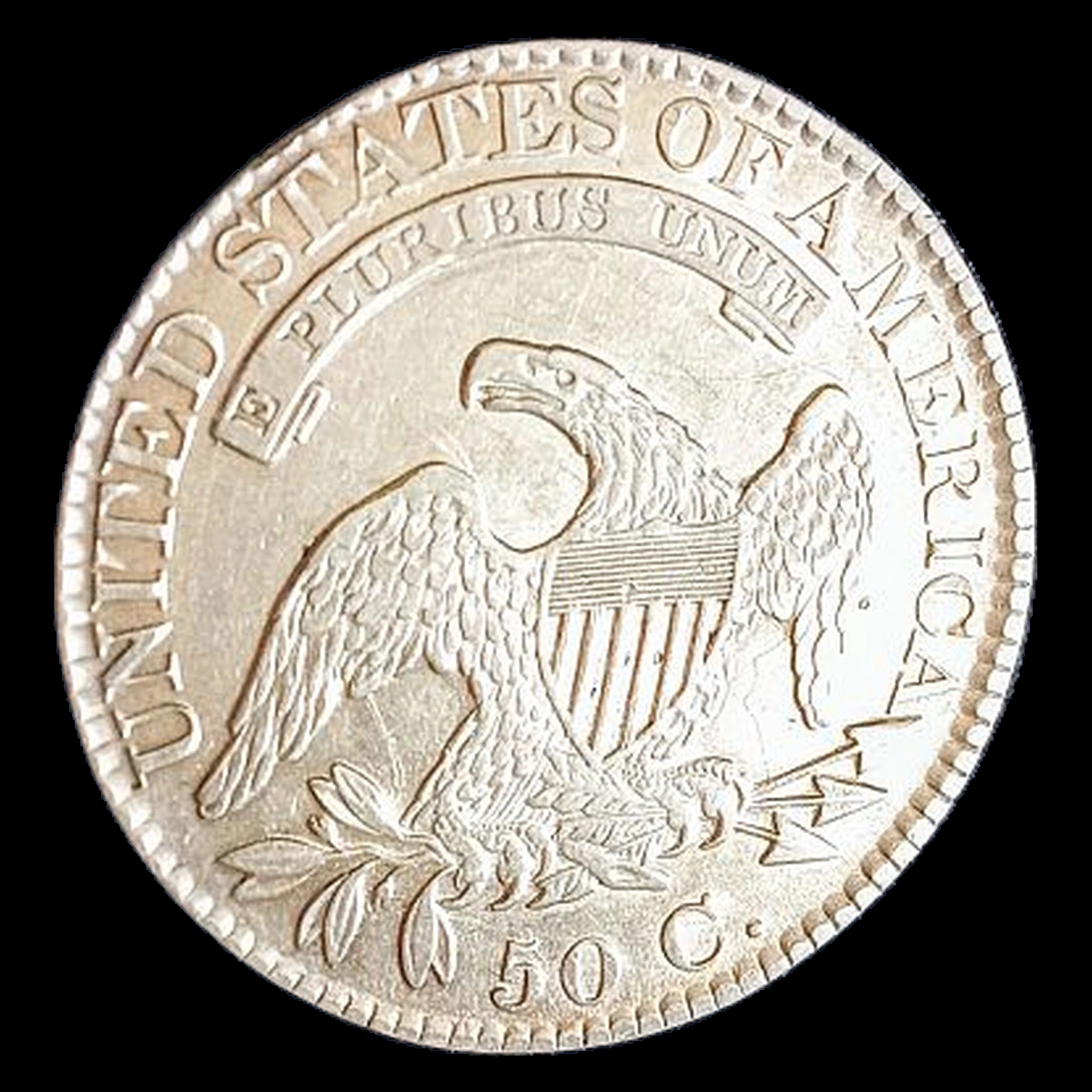 1826 Capped Bust Half Dollar: Die Clash