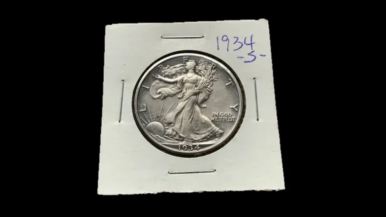 1934 Half Dollar Errors — error coin photographs