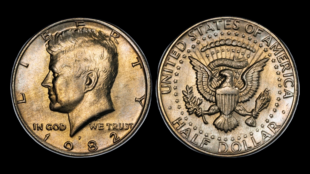 1982 Kennedy Half Dollar: Missing FG Initials