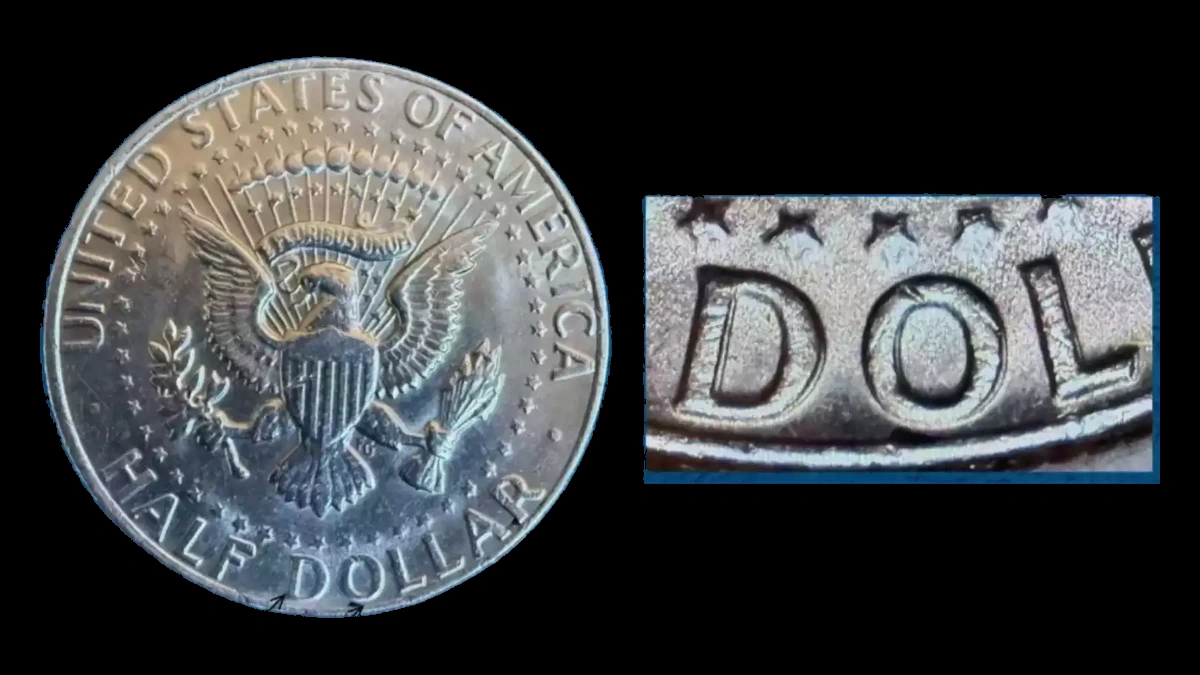1982 Kennedy Half Dollar: Doubled Die