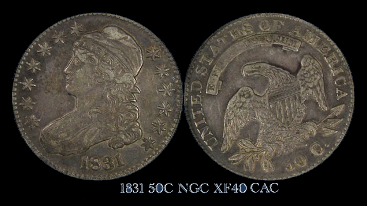 1831 Capped Bust Half Dollar: Die Clash