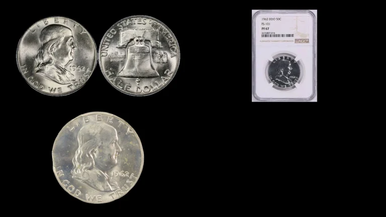 1962 Half Dollar Errors — error coin photographs