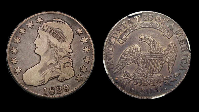 1829 Half Dollar Errors — error coin photographs