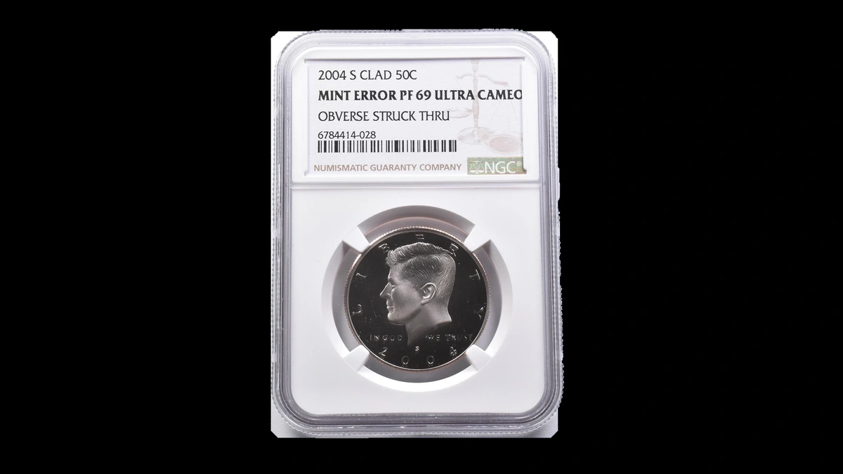2004 Half Dollar Errors — error coin photographs