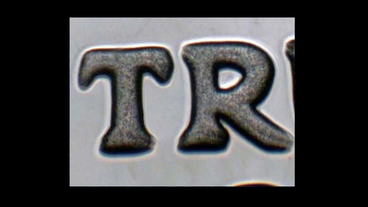 1992 Half Dollar Errors — error coin photographs