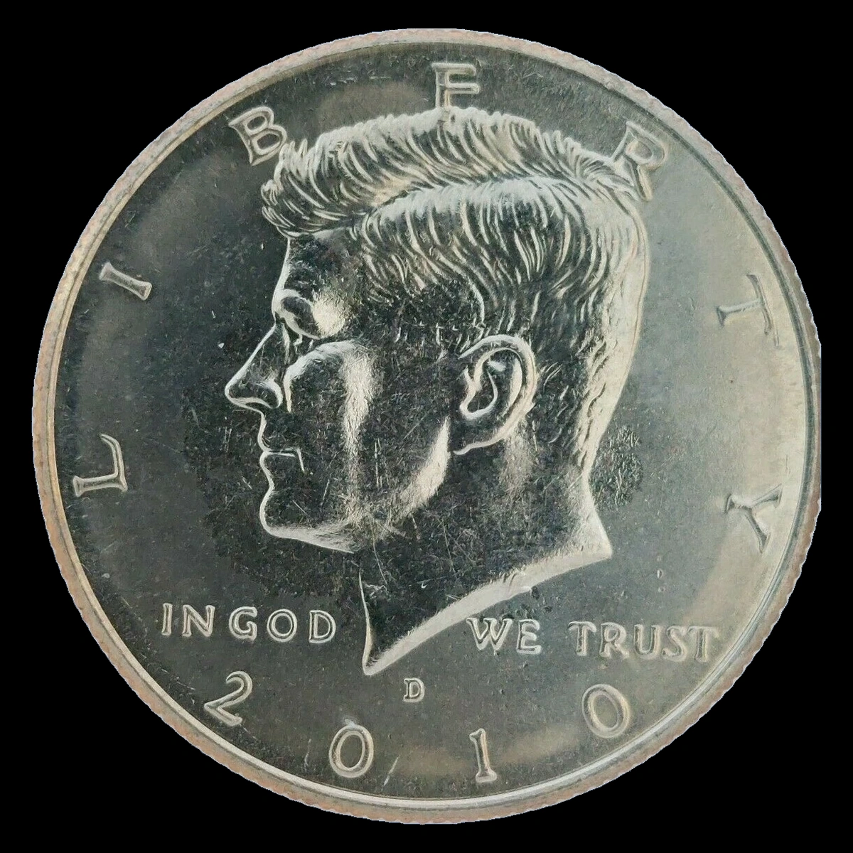 2010 Kennedy Half Dollar: Struck-Through Error