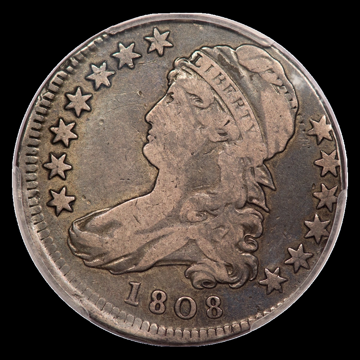 1808 Capped Bust Half Dollar: Broadstrike