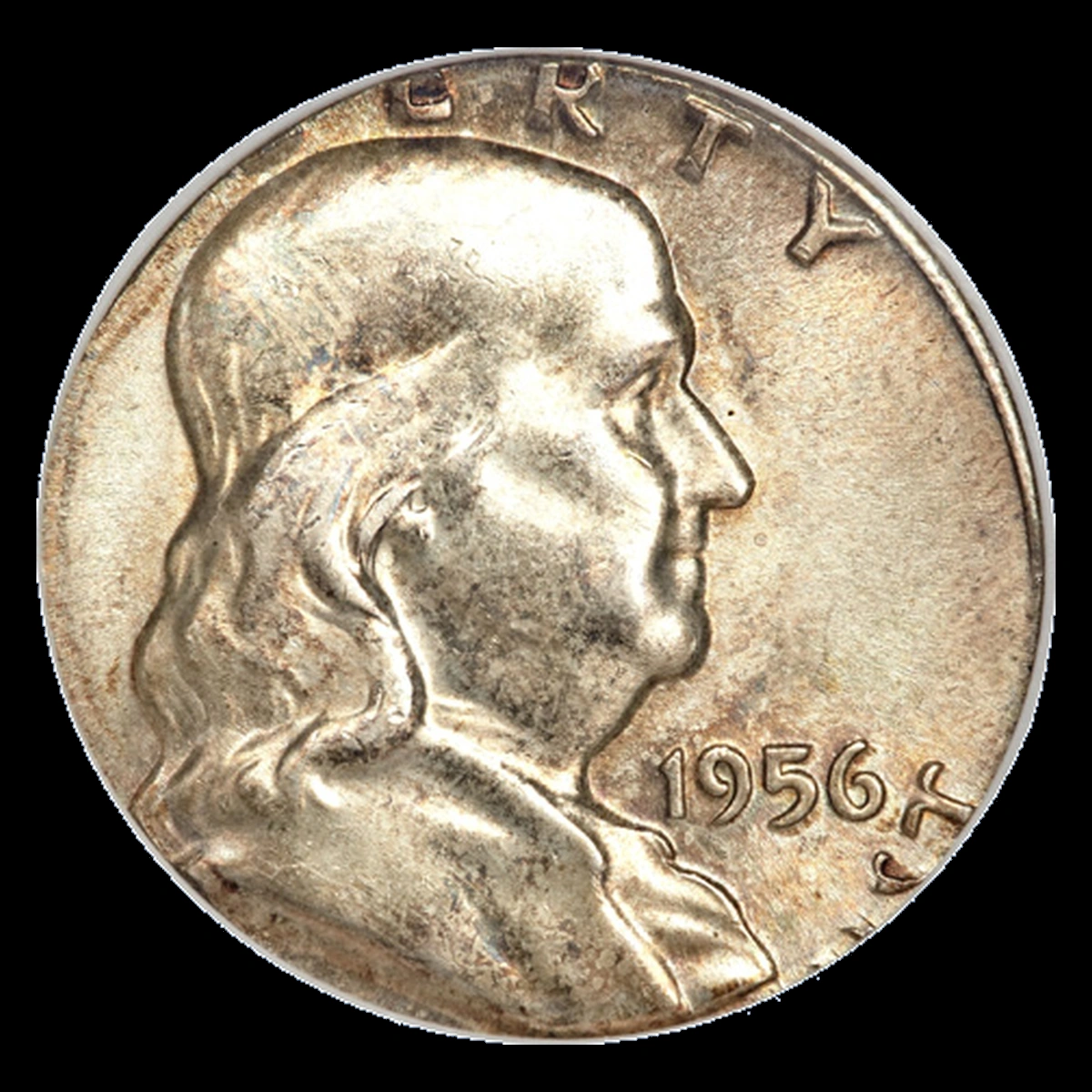 1956 Franklin Half Dollar: Wrong Planchet