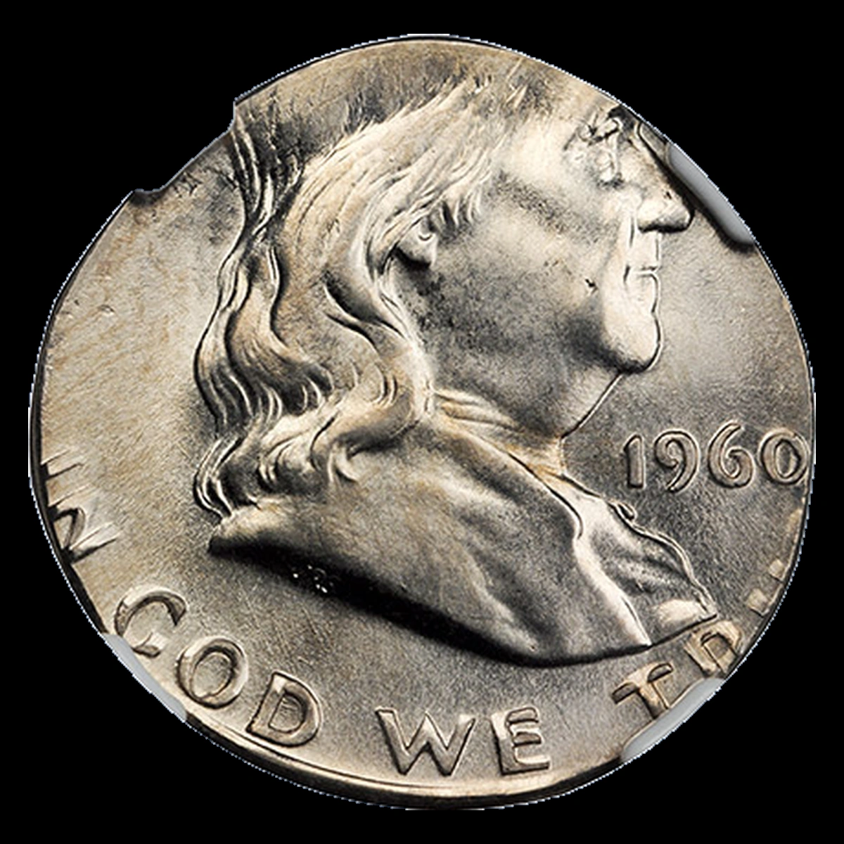 1960 Franklin Half Dollar: Wrong Planchet