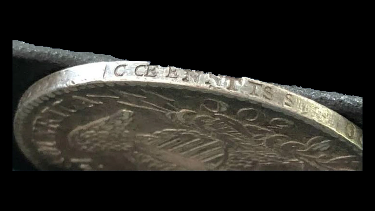 1834 Capped Bust Half Dollar: Doubled Edge Lettering