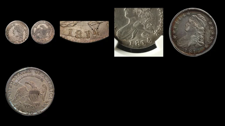 1814 Half Dollar Errors — error coin photographs