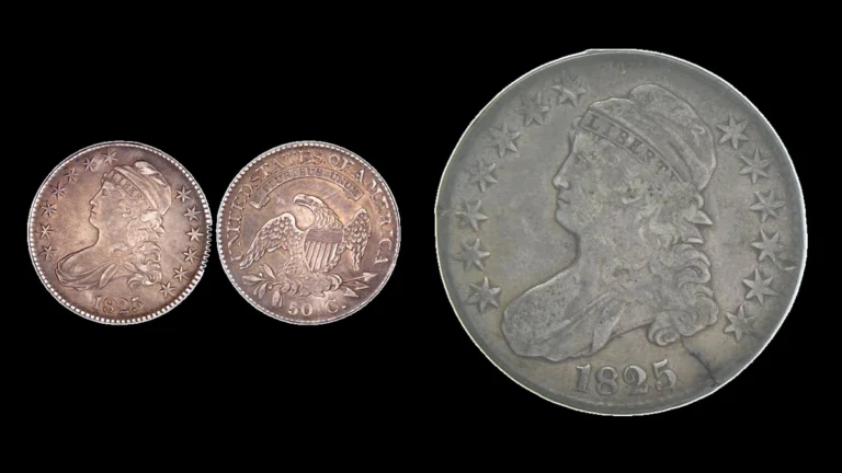 1825 Half Dollar Errors — error coin photographs