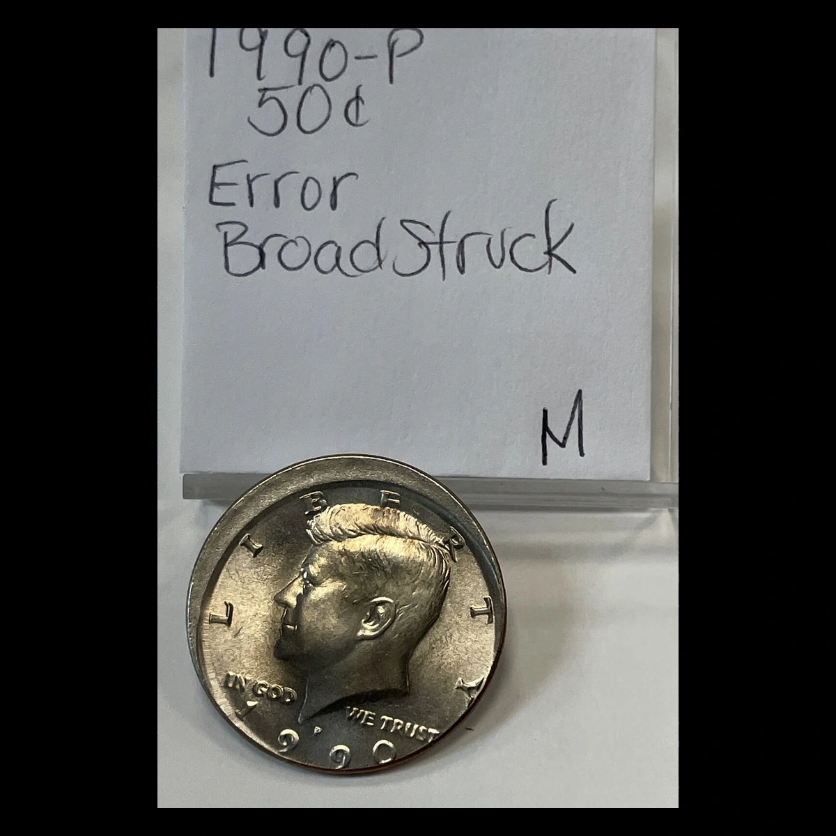 1990 Kennedy Half Dollar: Broadstrike