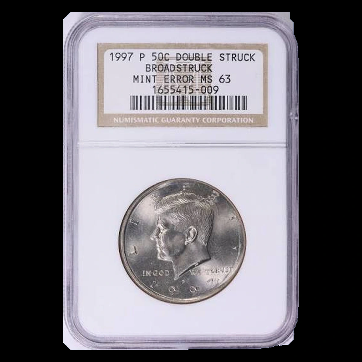 1997 Kennedy Half Dollar: Broadstrike