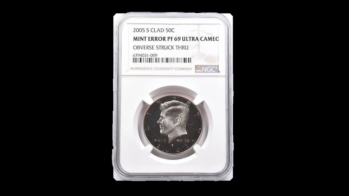 2005 Half Dollar Errors — error coin photographs