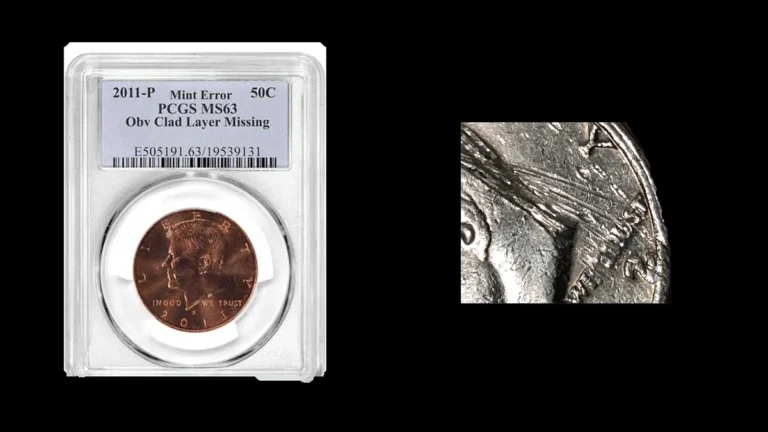 2011 Half Dollar Errors — error coin photographs