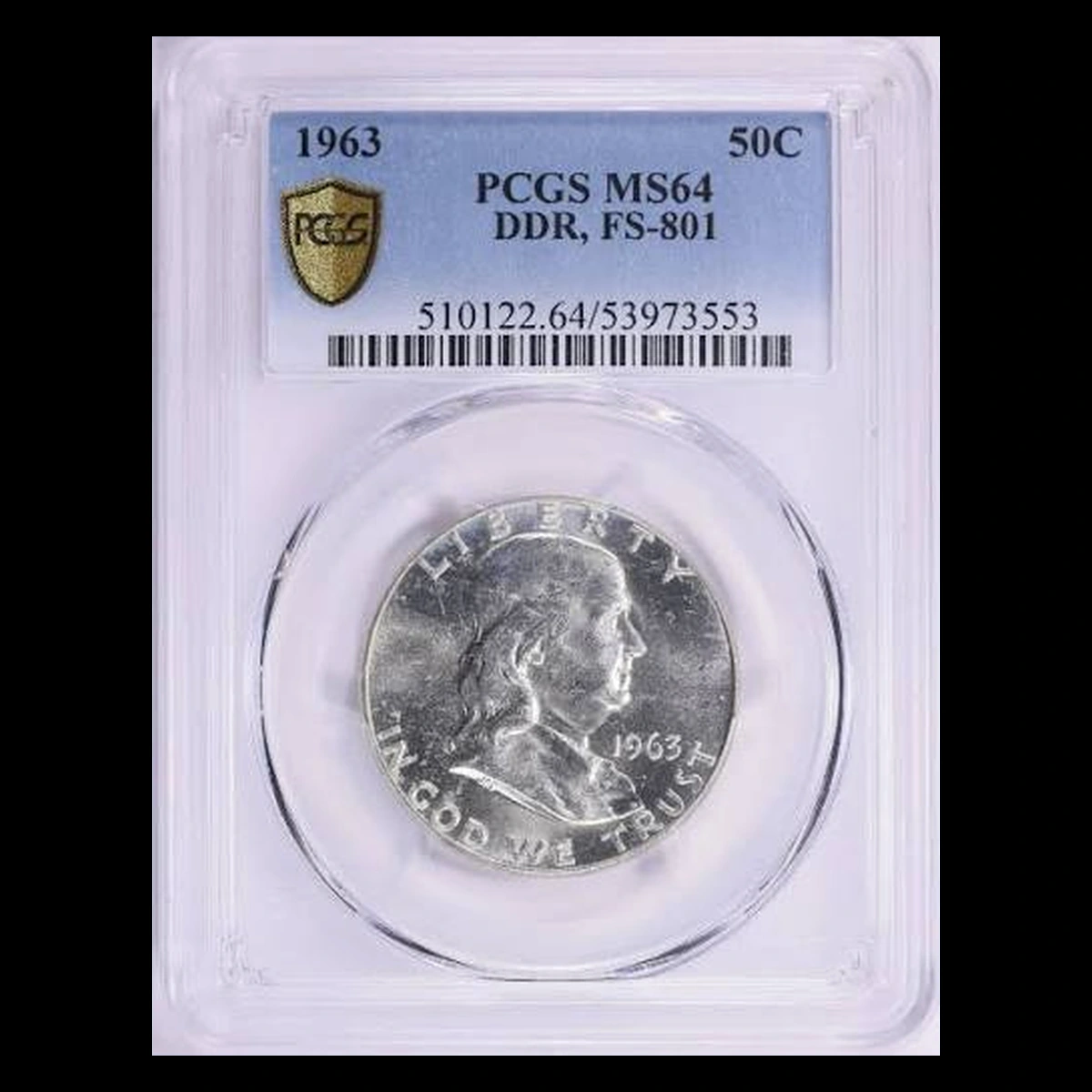 1963 Franklin Half Dollar: Doubled Die