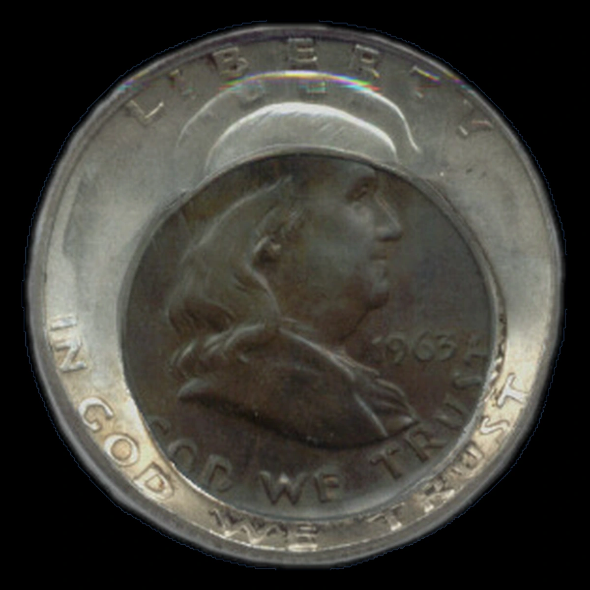 1963 Franklin Half Dollar: Mated Pair