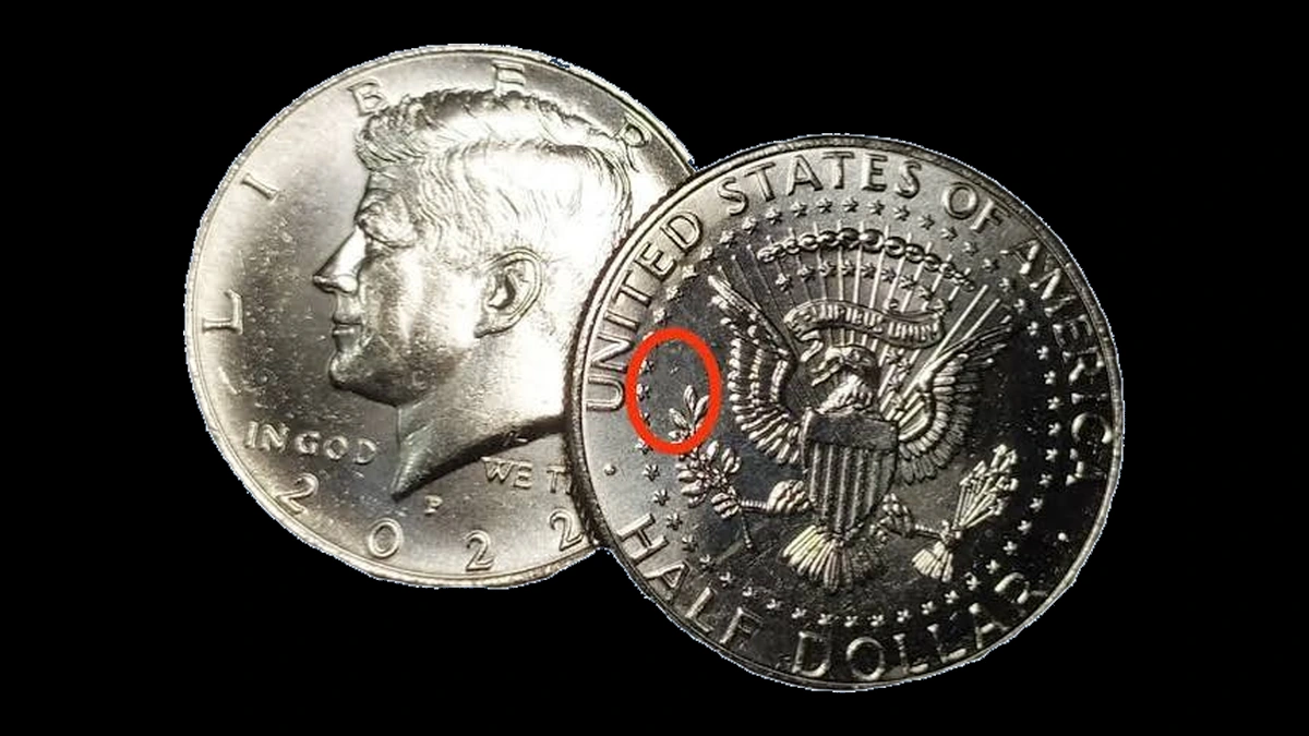 2022 Kennedy Half Dollar: Die Break / Cud