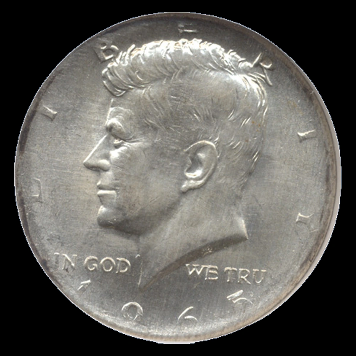 1965 Kennedy Half Dollar: Alloy Error