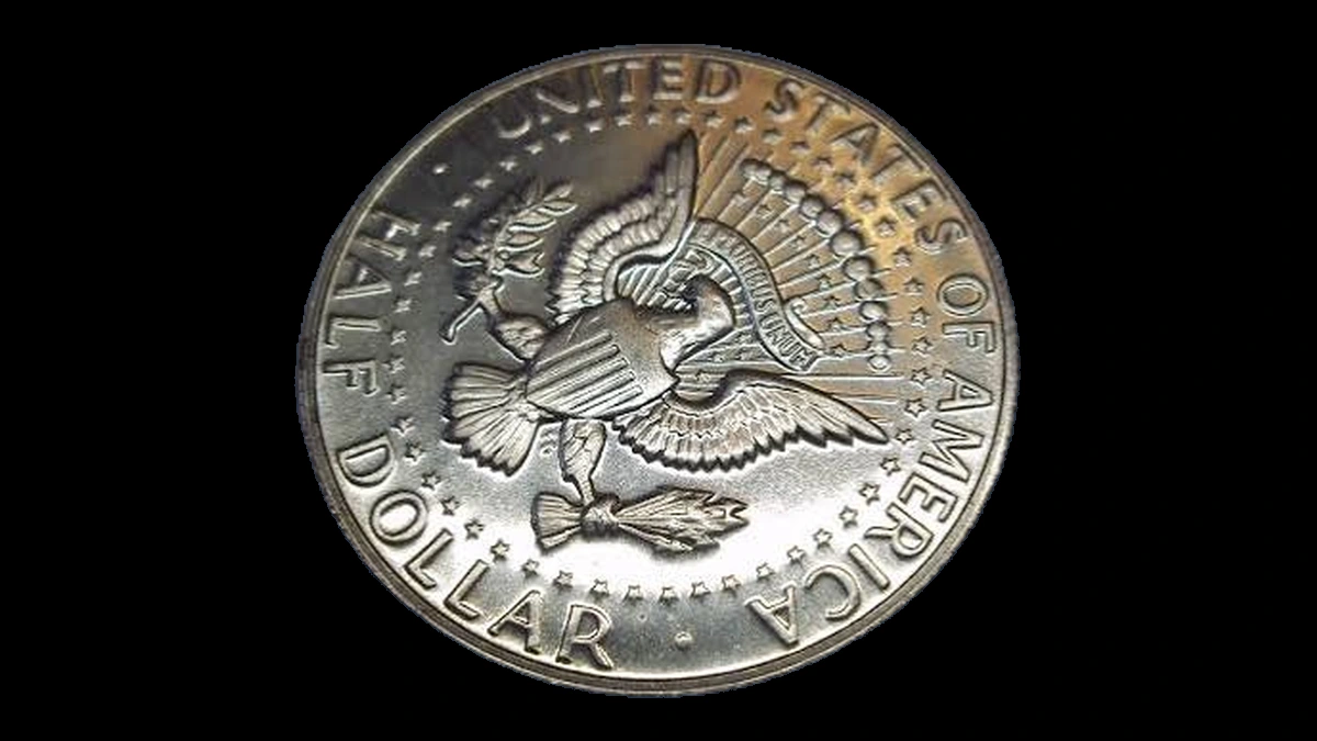1966 Kennedy Half Dollar: Rotated Dies
