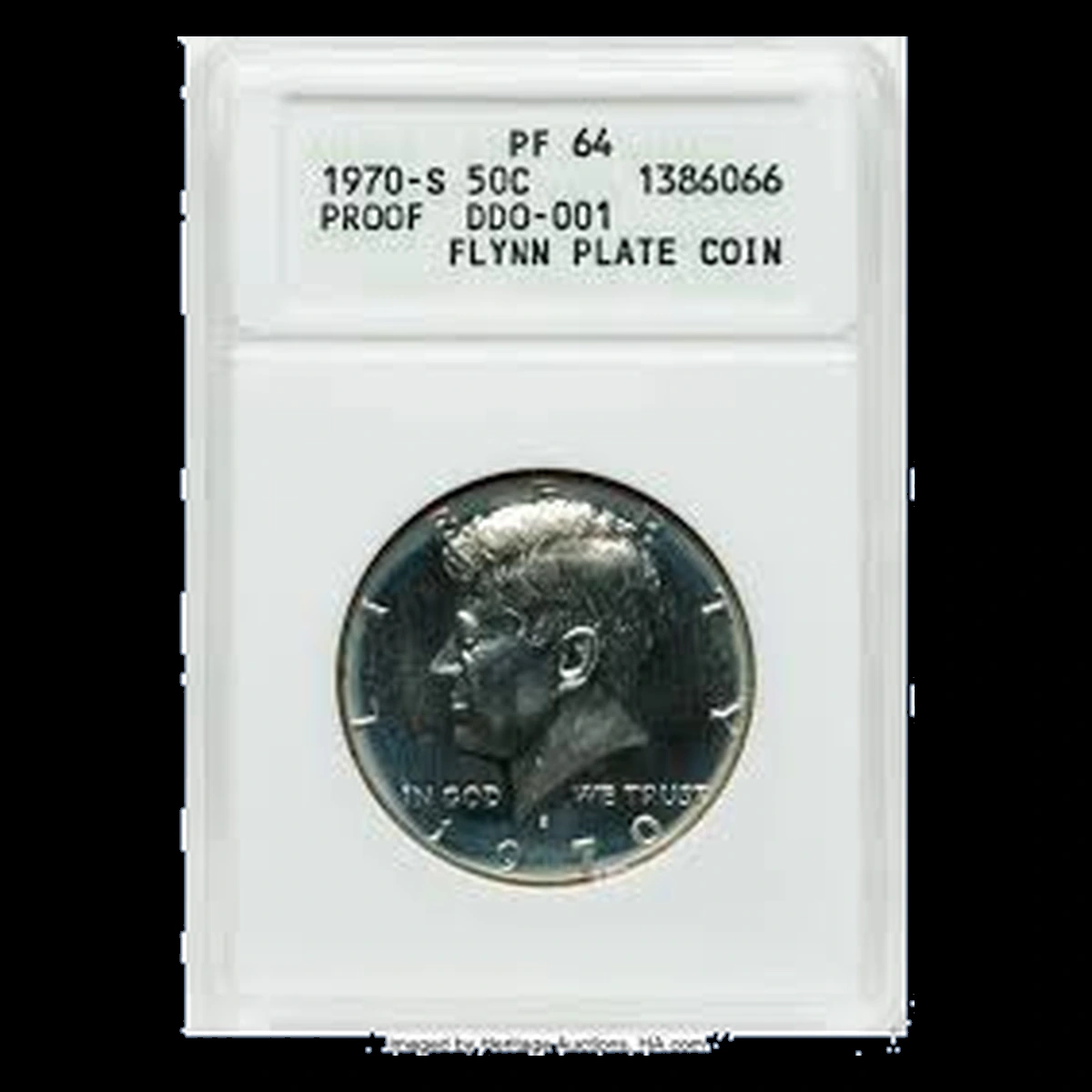 1970 Kennedy Half Dollar: Proof Doubled Die Obverse