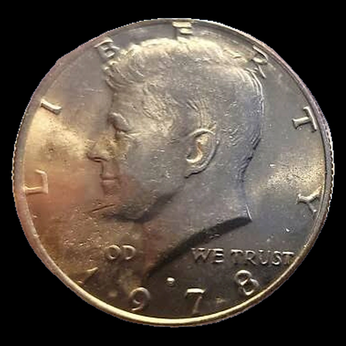 1978 Kennedy Half Dollar: Struck-Through Error