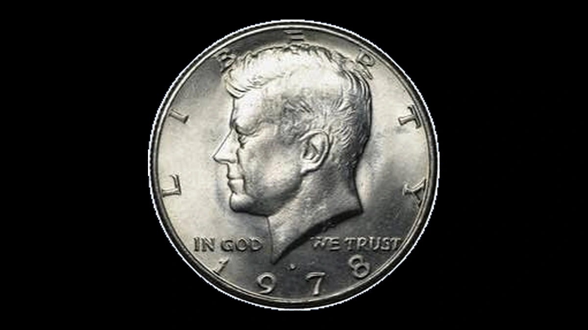 1978 Kennedy Half Dollar: Doubled Die Reverse