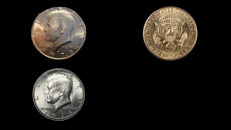 1978 Half Dollar Errors — error coin photographs