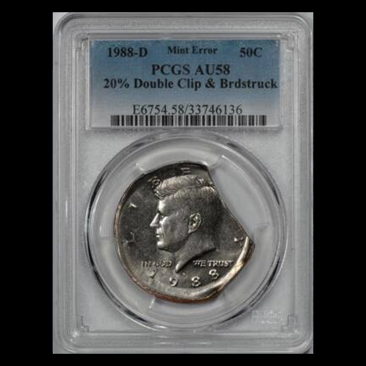 1988 Kennedy Half Dollar: Broadstrike