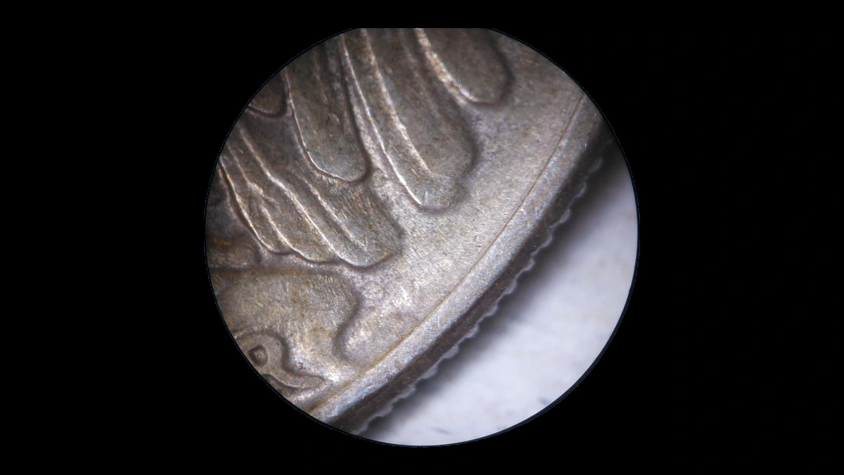 1944 Walking Liberty Half Dollar: Missing Design Detail